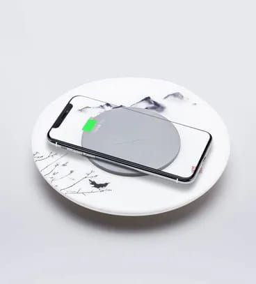 Recci Magic Disk Wireless Charger 10W Led Light Safe Charging