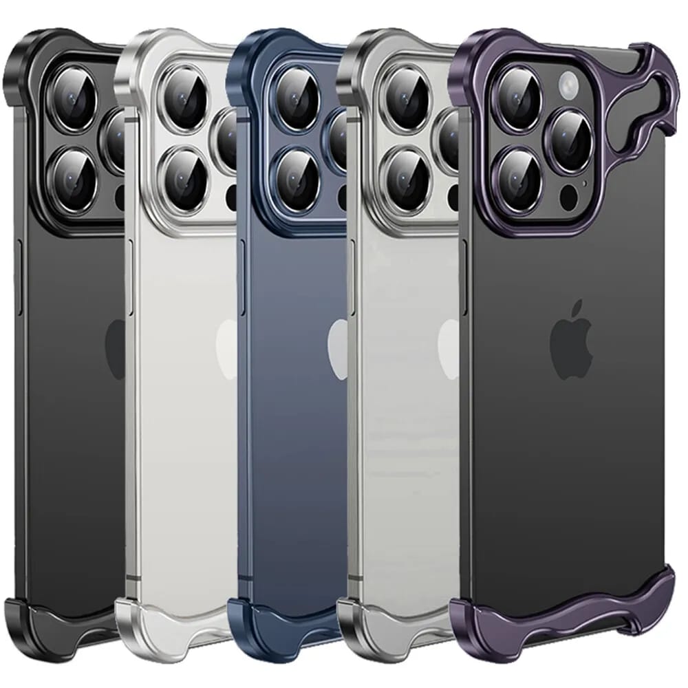 Aluminum Alloy Bumper Case with Lens Protector - NEXT STORE