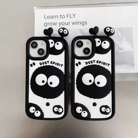 3D Cute Cartoon Animal Character Anti-Fall Silicone