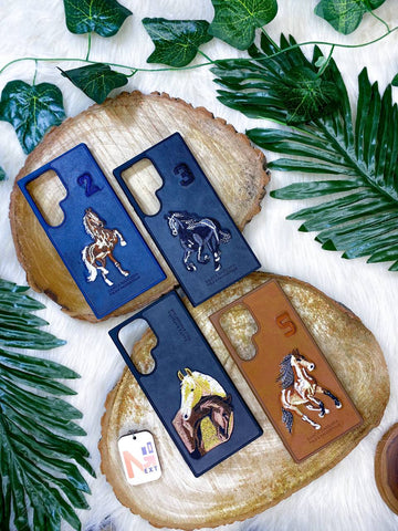 Polo Embroidered Horses Case For Samsung 22 ultra / S23 ultra