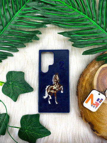 Polo Embroidered Horses Case For Samsung 22 ultra / S23 ultra