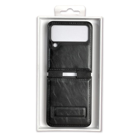 PUOLKA LEATHER CASE For Samsung Flip 4