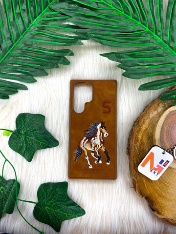 Polo Embroidered Horses Case For Samsung 22 ultra / S23 ultra