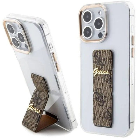 Guess Transparent Case with back holder for Samsung s series