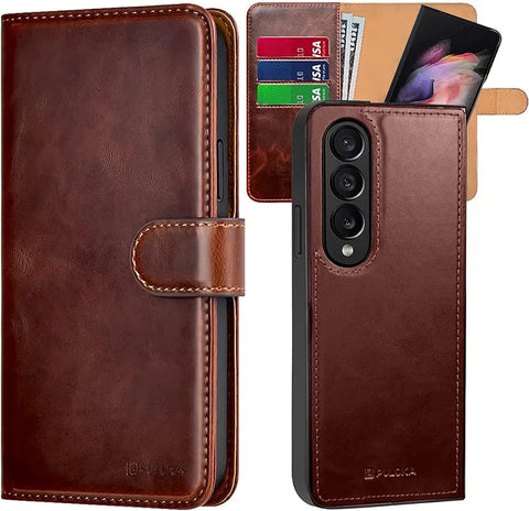 Puloka Leather fold case for Samsung Fold 3/4/5