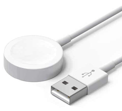 شاحن ساعة قصير بطول 0.3 متر/ 1 قدم متوافق مع ساعة ابل اي ووتش، كابل شحن USB لاسلكي مغناطيسي سريع محمول متوافق مع ساعة ابل سلسلة 7/ 6/ اس اي/ 5/ 4/ 3/ 2/ 1 - NEXT STORE